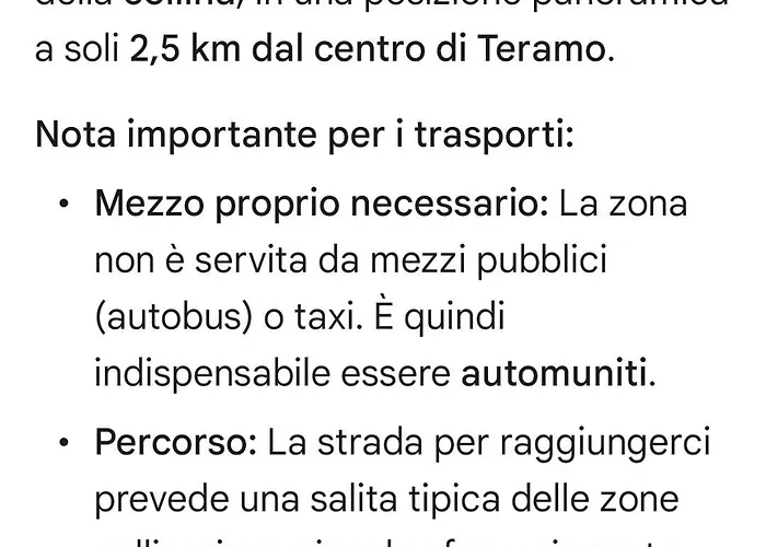 Bauernhof Panorama Teramo